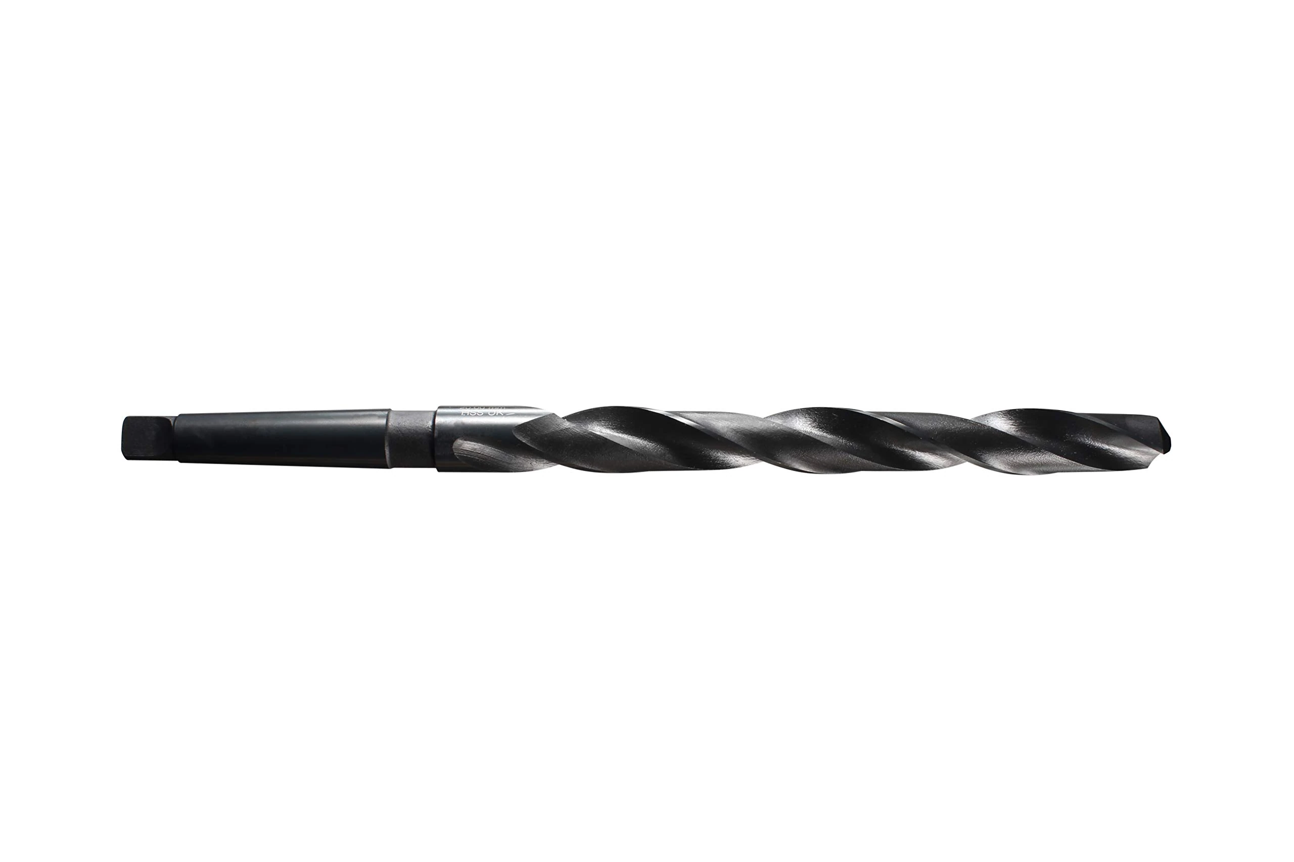 Presto 1500050.0500.0 High Speed Steel Extra Long Taper Shank Drill, BS 328, 50.00mm Diameter, 500mm Length, 350mm Flute Length