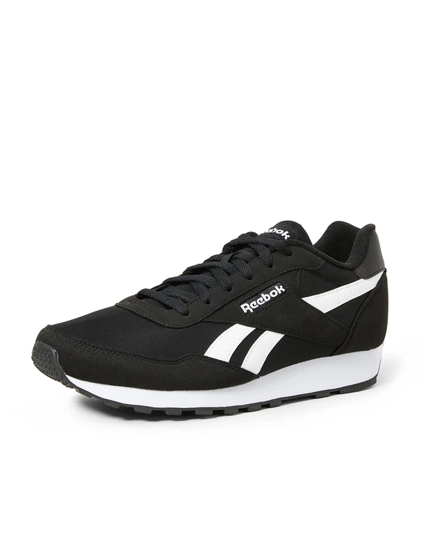 Reebok Men Rewind Run Sneaker, Core Black/White/Core Black, 11