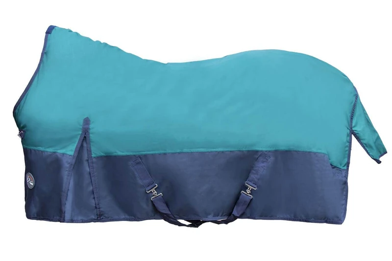HKM Ohio Horse Blankets Petrol/Navy 125 - Image 1