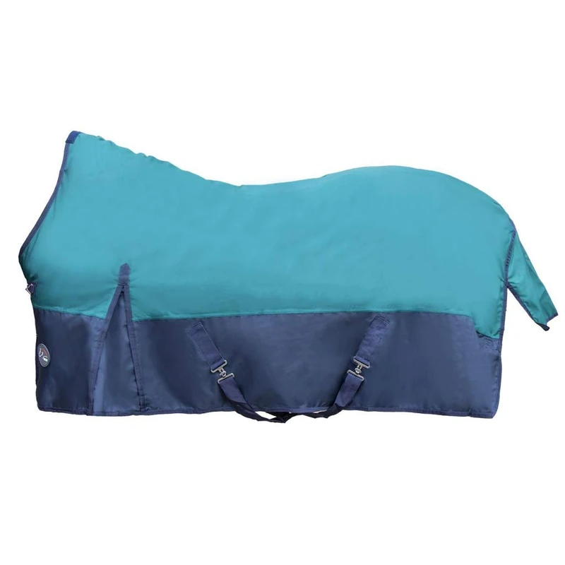 HKM Tennessee Horse Blankets Petrol/Navy 165 - Image 1
