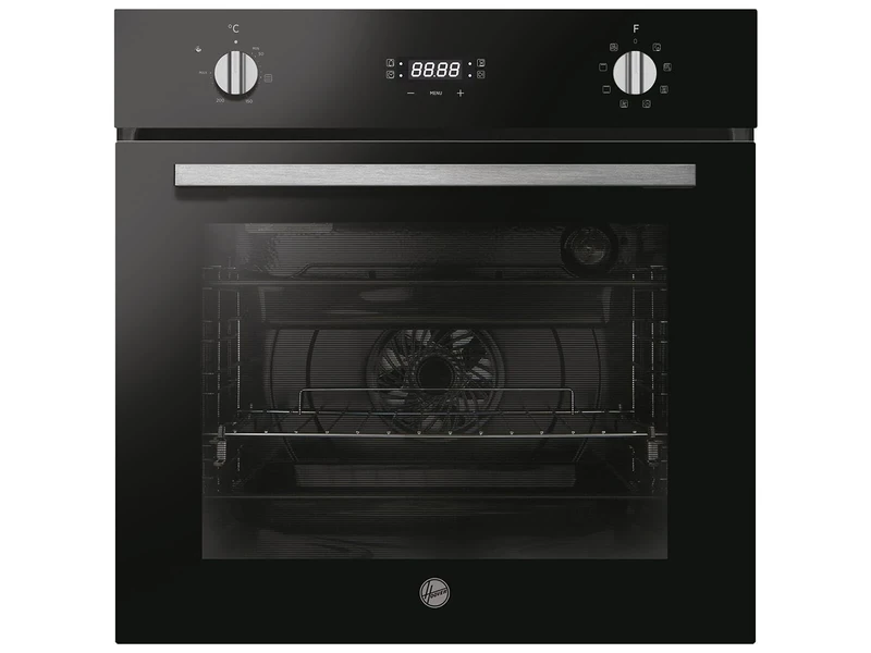 Hoover H-300 HOC3T3058BI 65 Litre A+ Black Hydrolytic Electric Oven with 8 Functions