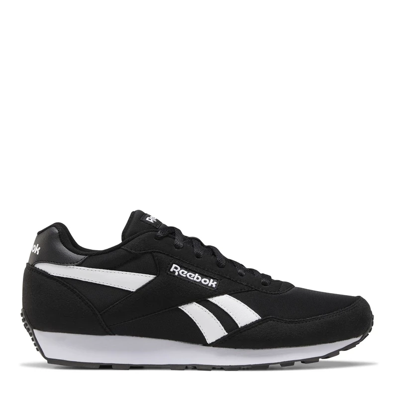 Reebok Men Rewind Run Sneaker, Core Black/White/Core Black, 6.5