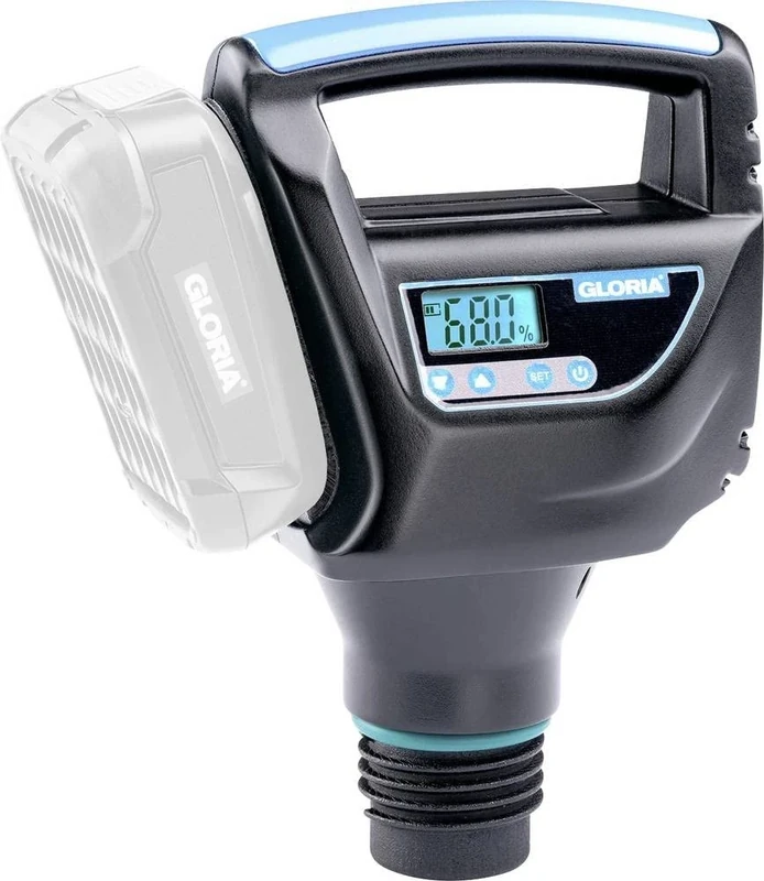 Gloria Cordless Compressor for Pressure Sprayers | Automatic Pressure Build-up | Adjustable 1.5-2.5 bar | Compatible with Bosch 18V Battery | Without Battery