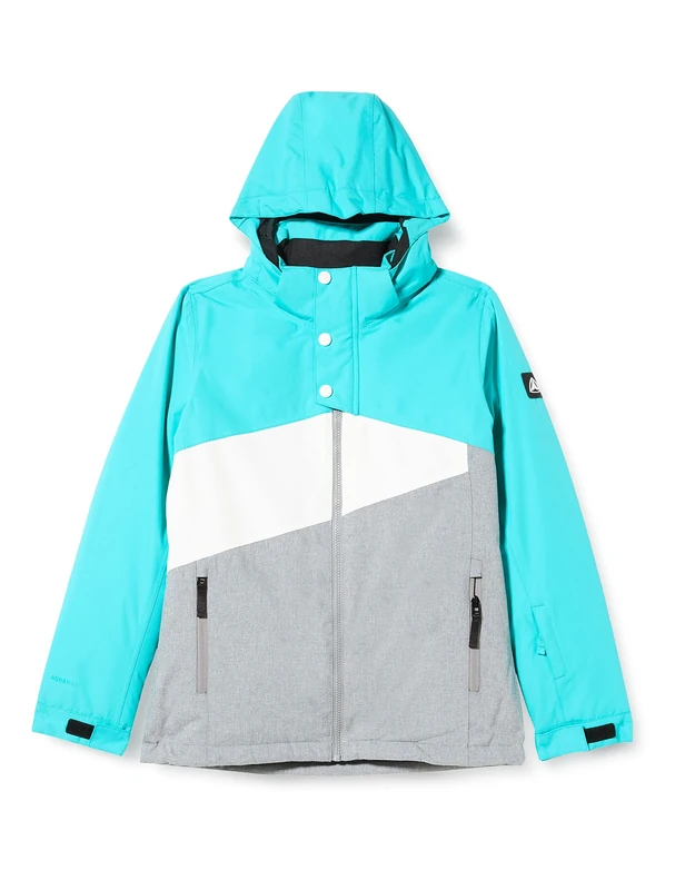 FIREFLY Girl's FF Gisela Jacket, Mintdark/Grey/Melang, 164