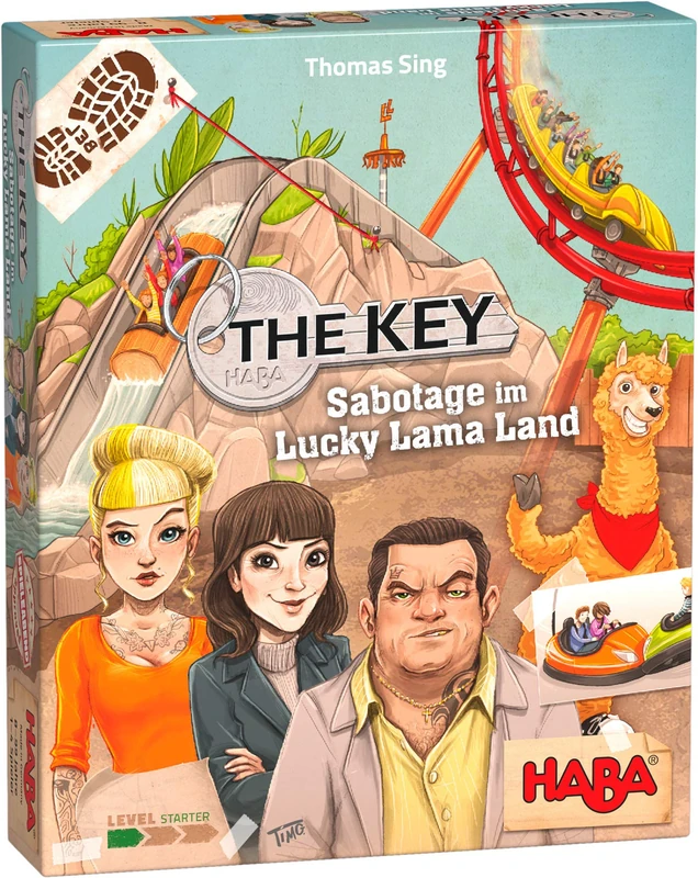 HABA 305855 The Key - Sabotage in Lucky Lama Land Game