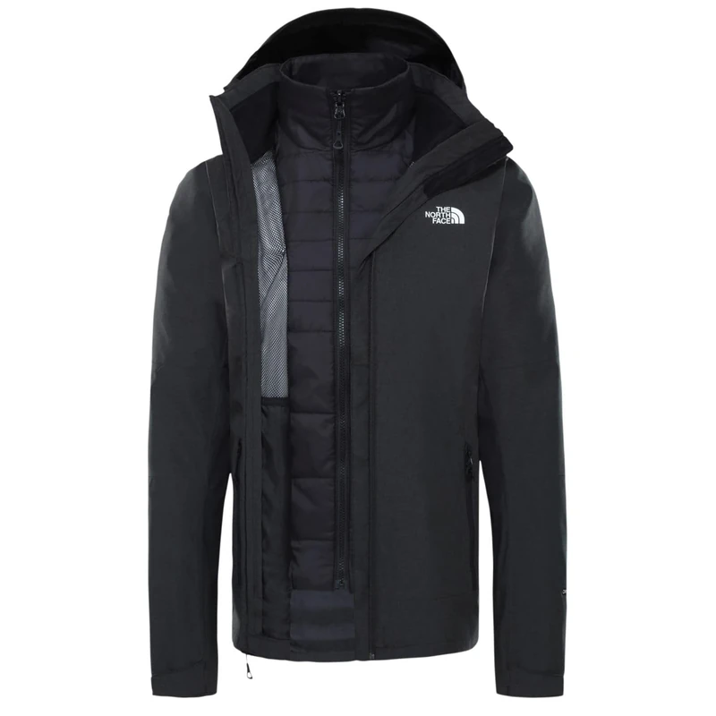 The North Face Inlux Jacket Tnf Black Heather-Tnf Black M