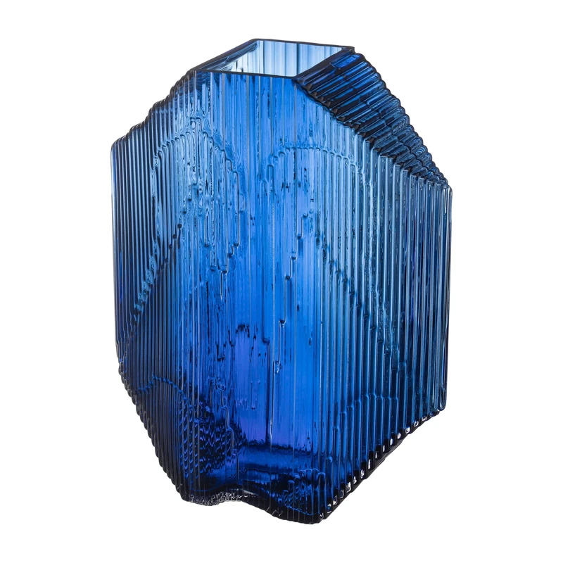 Iittala Kartta 1057707 Glass Sculpture 240 x 320 mm Ultramarine Blue