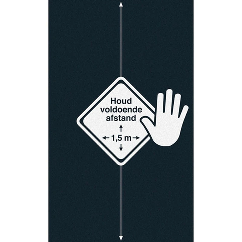 Kangaro House Affstand Mat, Anthracite, XL
