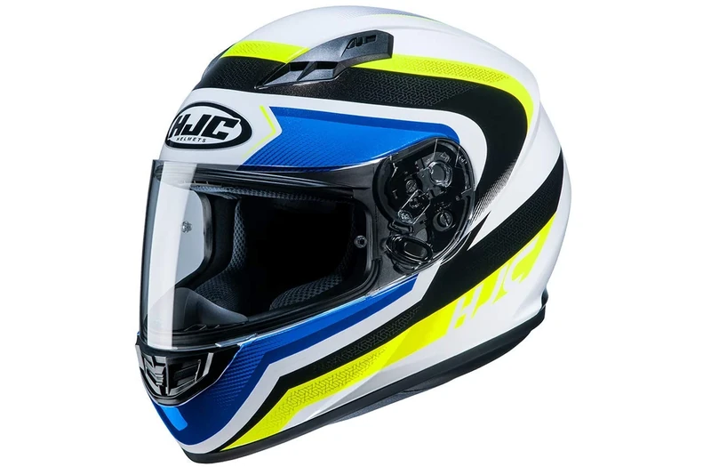 HJC HELMET CS-15 RAKO WHITE/YELLOW S