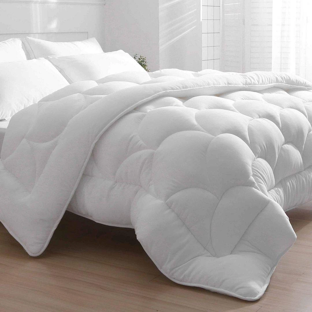 rejuvopedic Superking 10.5 tog Microfibre Duvets Quilts With Cloud Shaped Stitching - Extra Bouncy Filling- And Brushed Outer Fabric