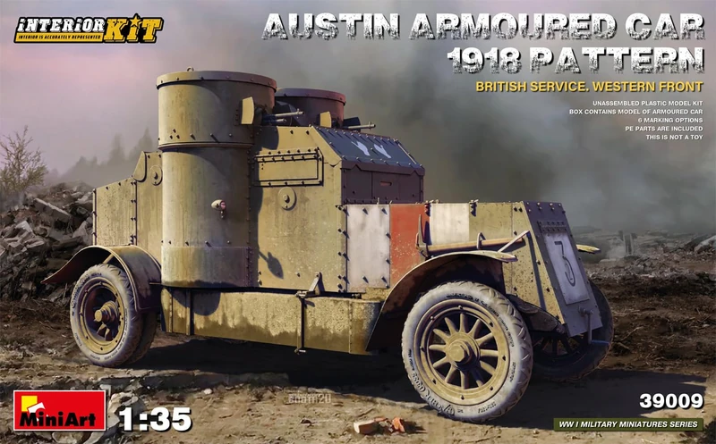 Miniart WWI 1:35 - Austin Armored Car (British Service)