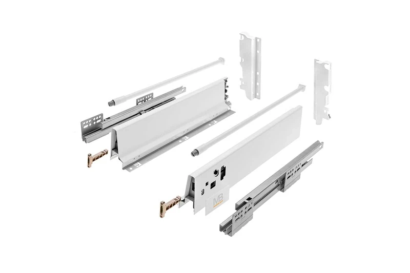 GTV PB-D-KPL500C1 Modern Box Drawer, White, L=500mm H=210 mm