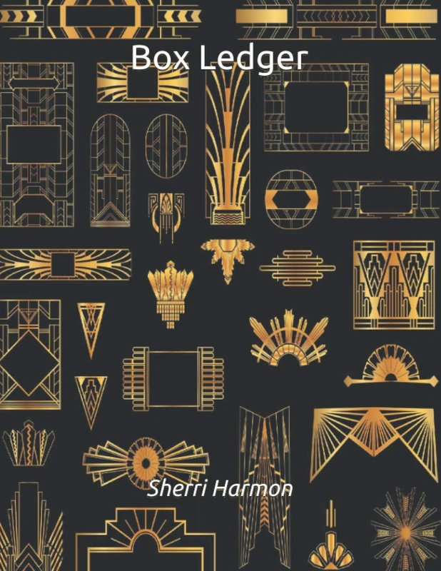 Box Ledger - Accounting and Bookkeeping Record Book