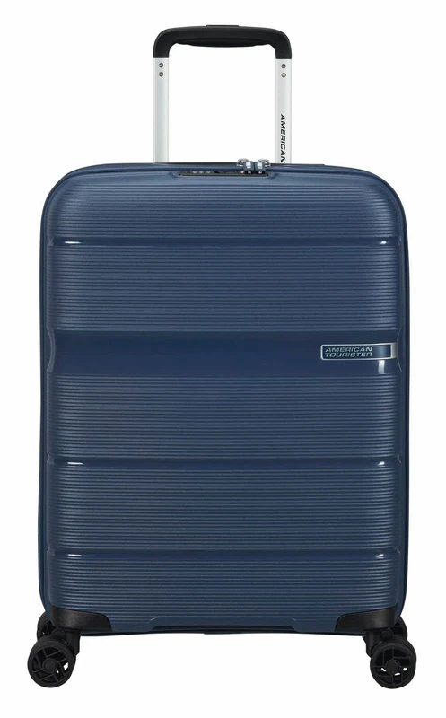American Tourister Linex Luggage- Carry-On Luggage, S (55 cm - 34 L), Blue (Deep Navy)