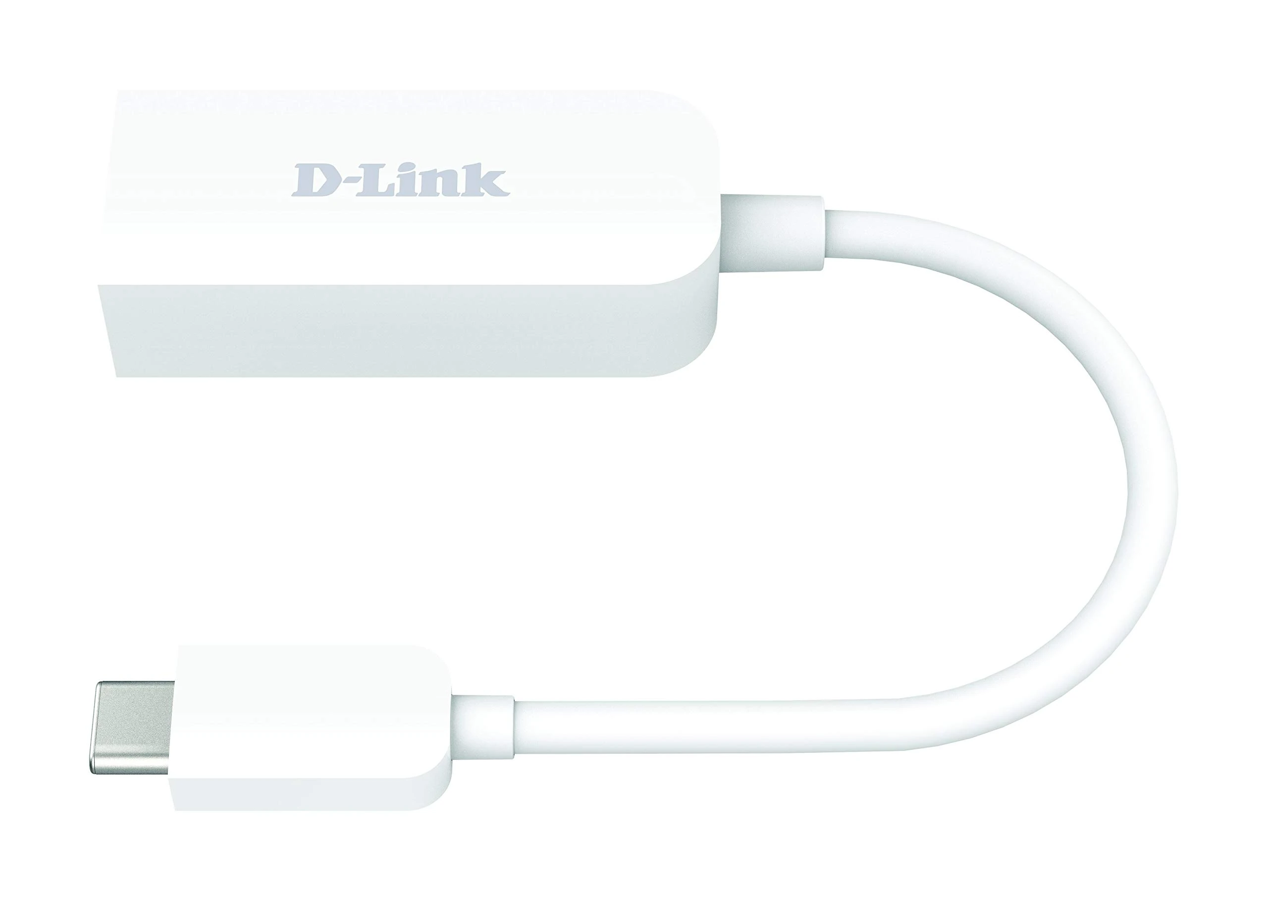 D-Link DUB-E250 USB-C to 2.5G Ethernet Adapter, USB-C to RJ45 2.5 Gigabit LAN, Compatible with Thunderbolt 3, Mac OS and Windows.