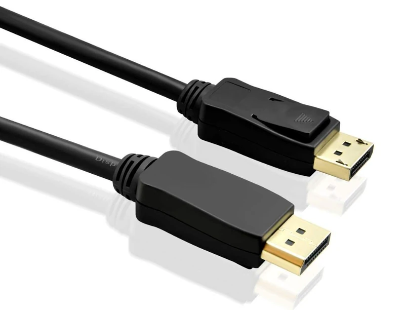Helos Connection Cable DisplayPort Male/Male 4K 10.0 m Black - Image 1