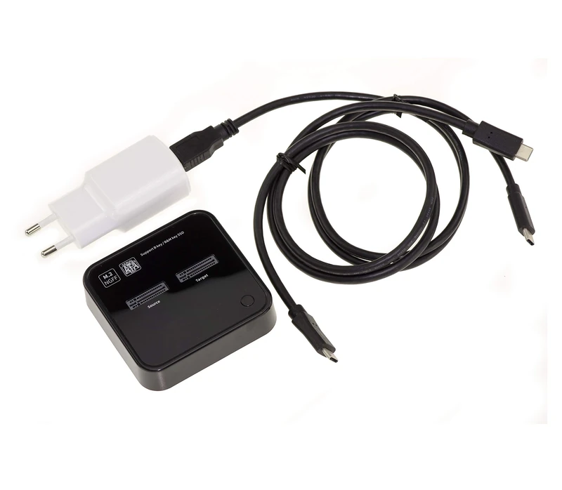 KALEA-INFORMATIQUE Docking USB Dock for 2 SSD M2 NGFF SATA USB3 5GB Link Dock with CLONAGE Function