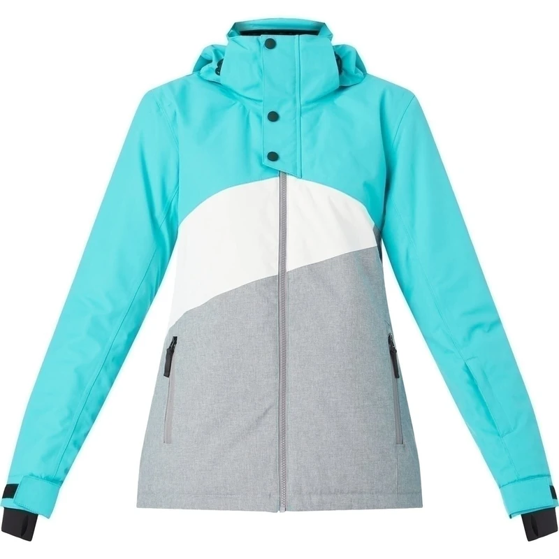 FIREFLY Women's FF Gisela Jacket, Mintdark/Grey/Melang, 44