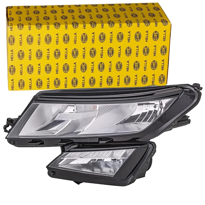 HELLA 1LF 012 669-111 Halogen-Headlight - ECE - for left-hand traffic - Left Front