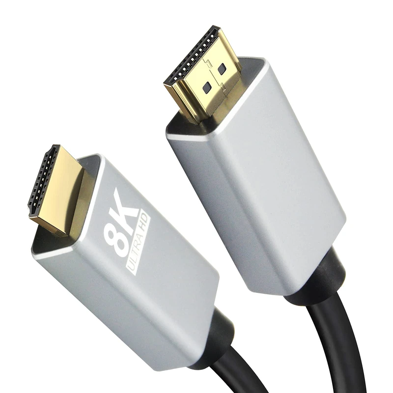 Helos Connection Cable HDMI Male/Male Premium 8K 1.0 m Black