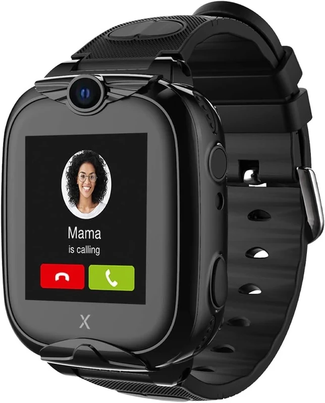 XPLORA XGO 2 - Watch Phone for children 4G - Calls, Messages, Kids School Mode, SOS function, GPS Location, Camera, Torch and Pedometer (XGO 2, BLACK)
