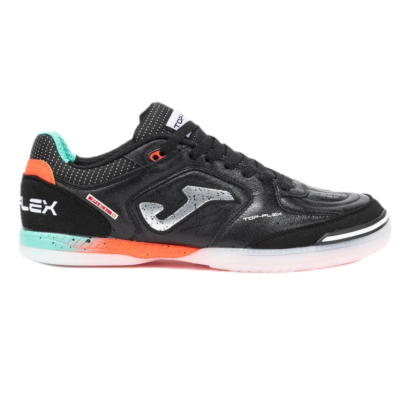 Joma Men's Top Flex 803 Indoor Football Trainers Black/White 7 - Image 1