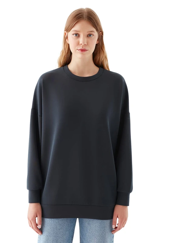 Mavi Women's Sweaters Sweatshirt, Black, S