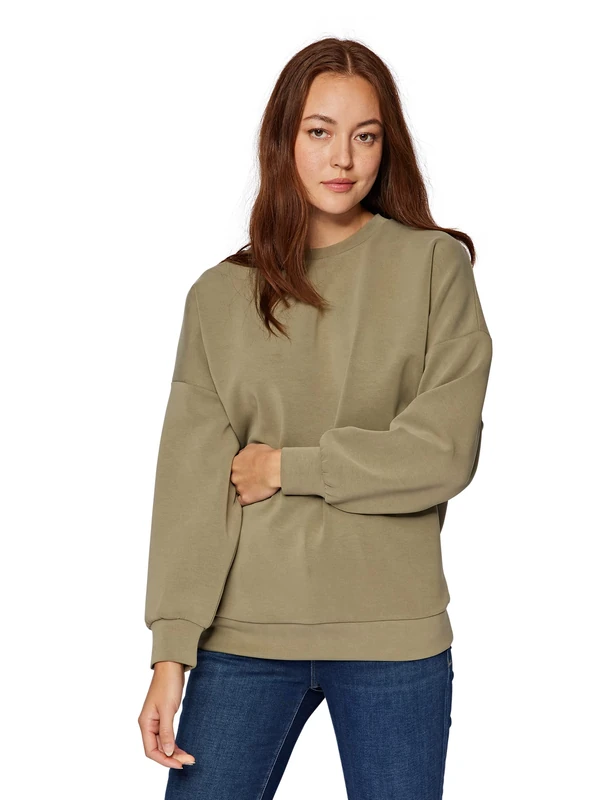 Mavi Women's Jumper Sweatshirt, Black, M