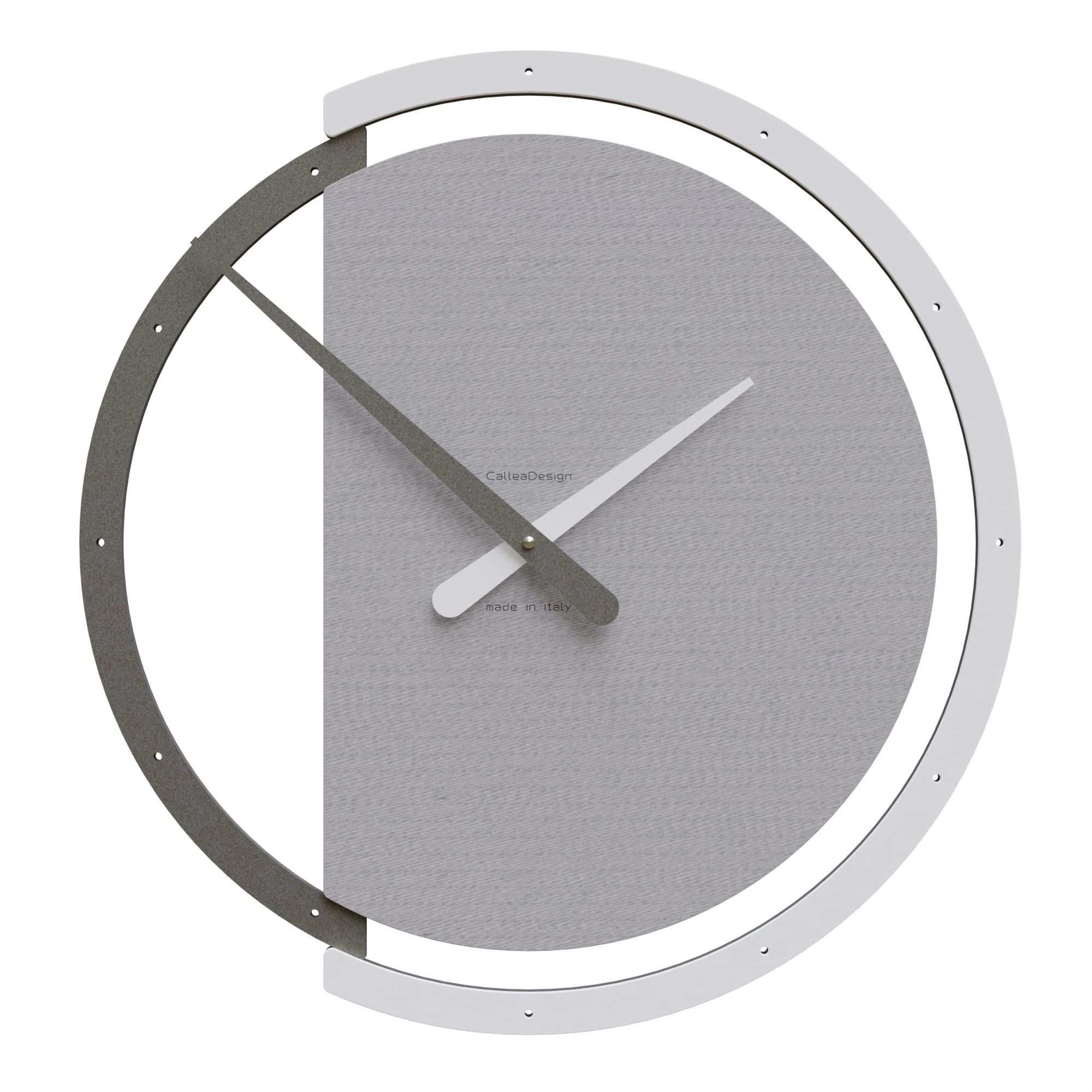 CalleaDesign Zaki Wall Clock, 45 cm, Lime-Washed