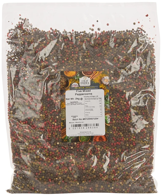 Old India Five Mixed Peppercorns 2kg