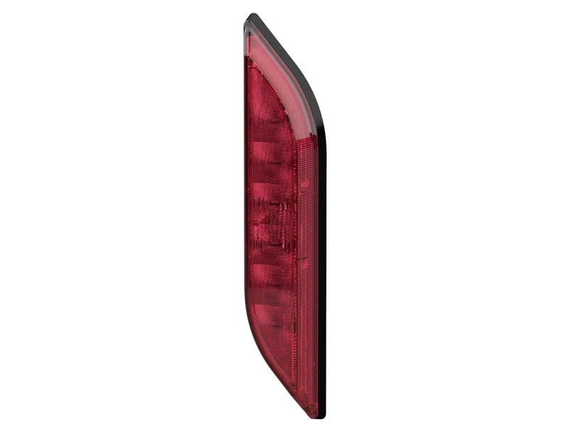 HELLA 2NE 013 343-091 Rear Fog Light - Shapeline Style Slim - LED - 24/12V - Bolted - Lens Colour: Red - Plug: AMP - 2-pin connector - Left Rear - Image 1