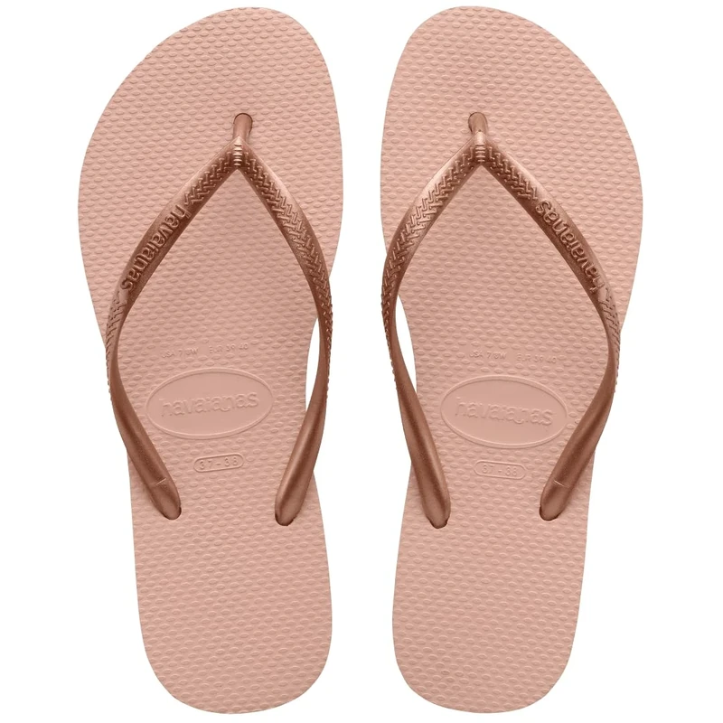 Havaianas Women's Slip-on Flip-Flop pink Size: 7-8
