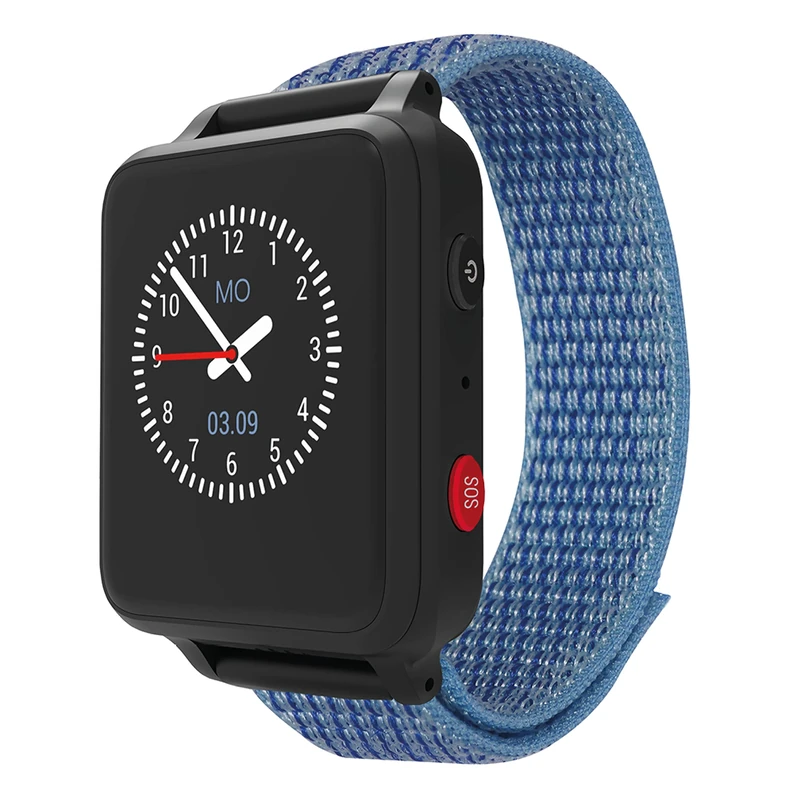 ANIO 5 Blue Kids Smartwatch - GPS, SOS & Phone Functions - Image 1