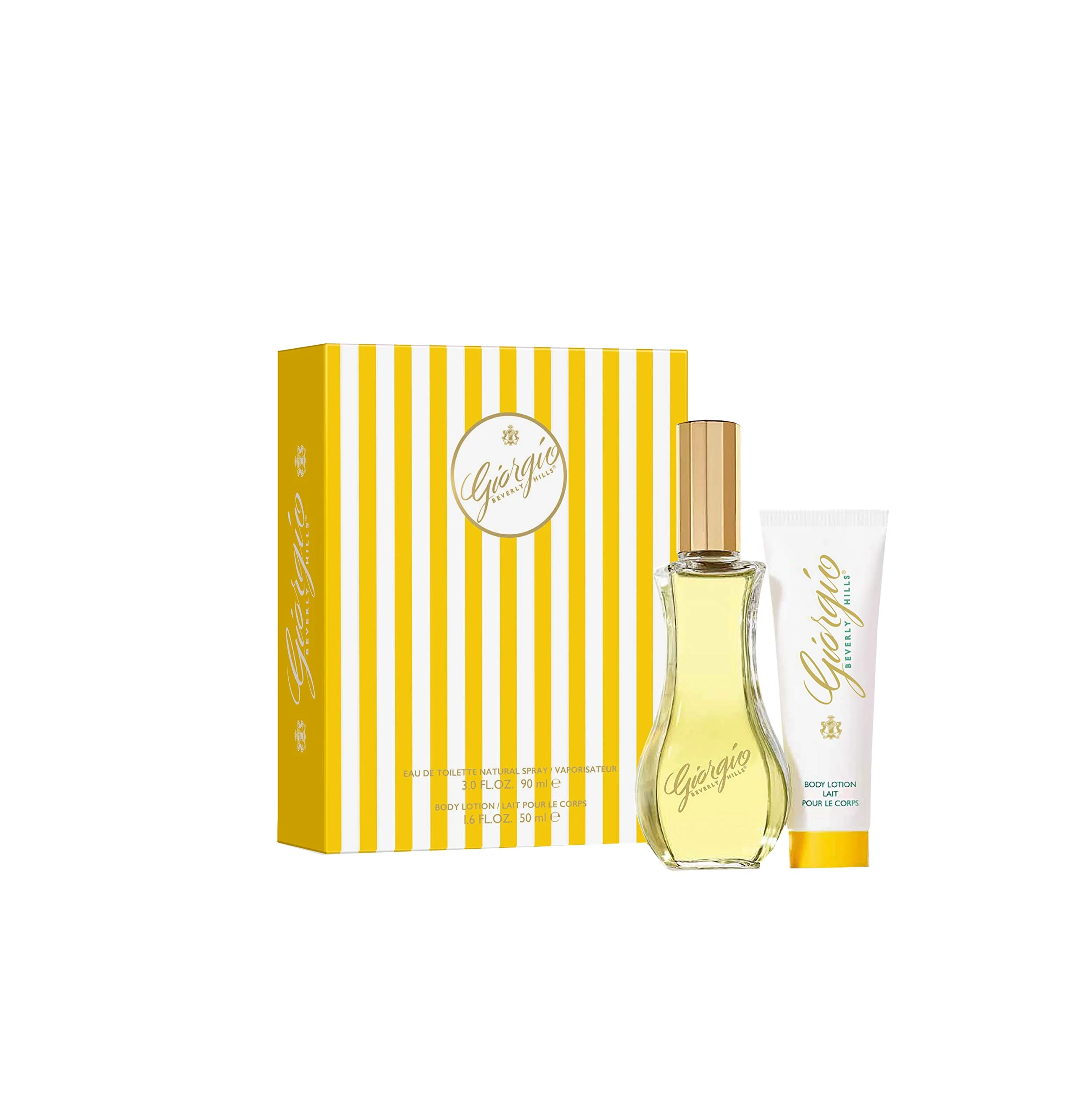 Giorgio Beverly Hills Eau de Toilette 2-Piece Gift Set - 90ml EDT, 50ml Body Lotion