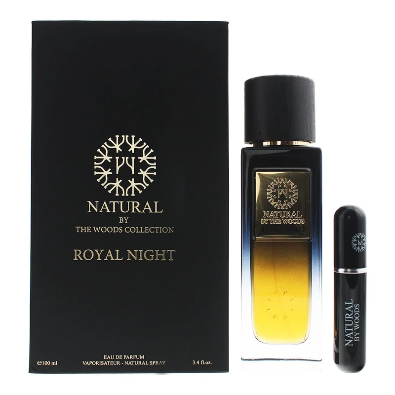 Natural by The Woods Collection Royal Night 2 Piece Eau De Parfum 100ml Eau De Parfum 5ml - Image 1