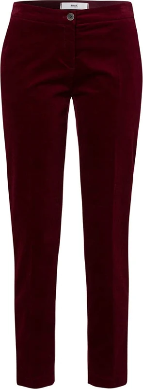 BRAX Women's Style Chestnut Pants, Bordeaux, 10