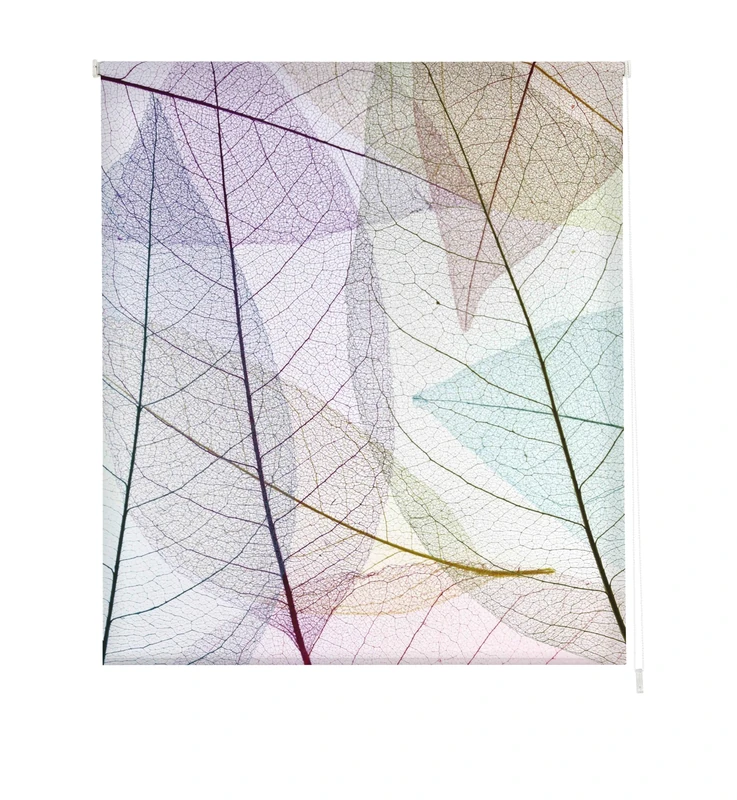 Estoralis Translucent Digital Roller Blind, Polyester, Multicoloured, 110 x 175 cm