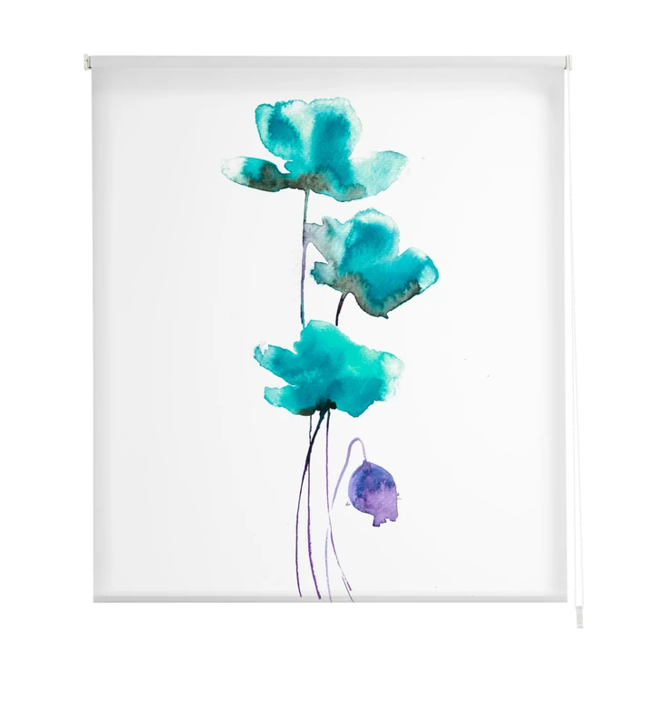 Estoralis F-3138 Basic Digital Roller Blind, Fabric, Multi-Colour, 130 x 175 cm