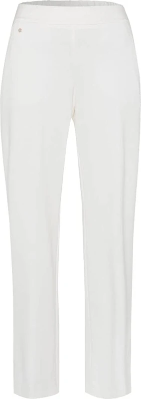 BRAX Women's Style Maine Pants, Off-White, 12