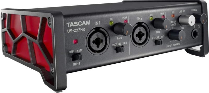 TASCAM US-2X2HR, Black