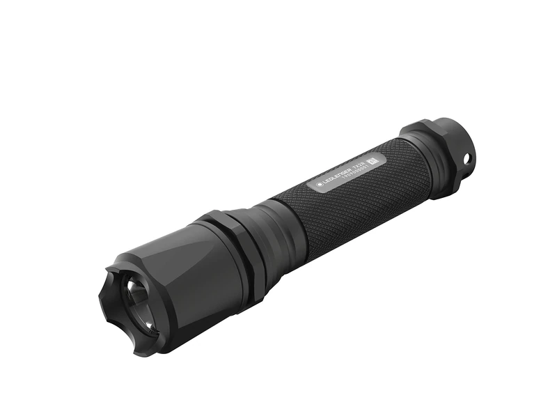 CHIP-FIRE TX2000R LED Flashlight Torch, Most Powerful 14500 Rechargeable Focusable 400 Lumens 185 m Beam Range 15 Hours Lighting Time Includes Belt Bag Hand Strap