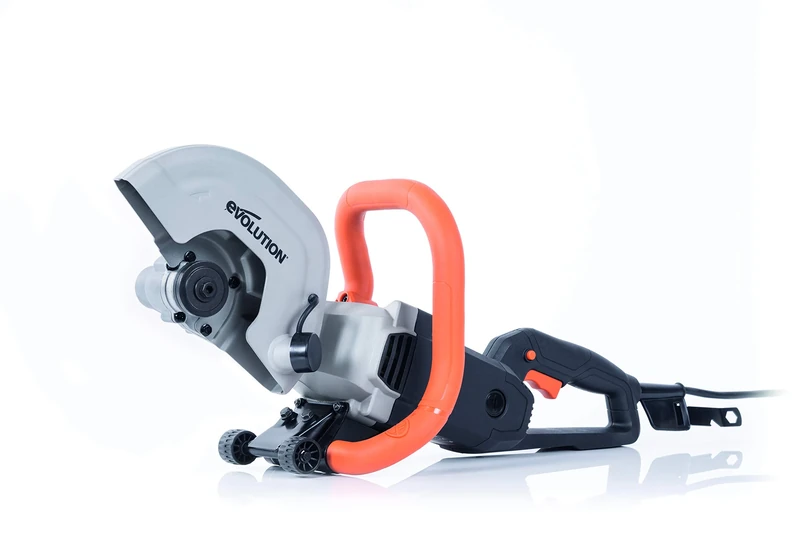 Evolution Power Tools Electric Disc Cutt 009-0002X Evolution R230DCT 230mm Cutter-2000W Motor, No Gas, 90mm Cut, 110V, 110V-Site Use