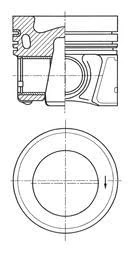 Kolbenschmidt 41270620 Piston & Rings - Image 1