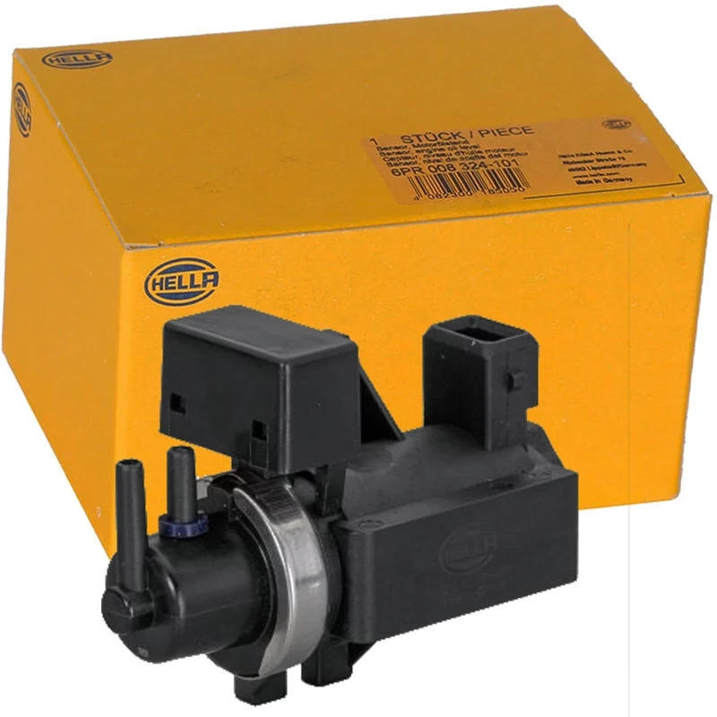 HELLA 6NU 010 171-871 Valve, EGR exhaust control - Electric-pneumatic - 2-pin connector - Solenoid Valve