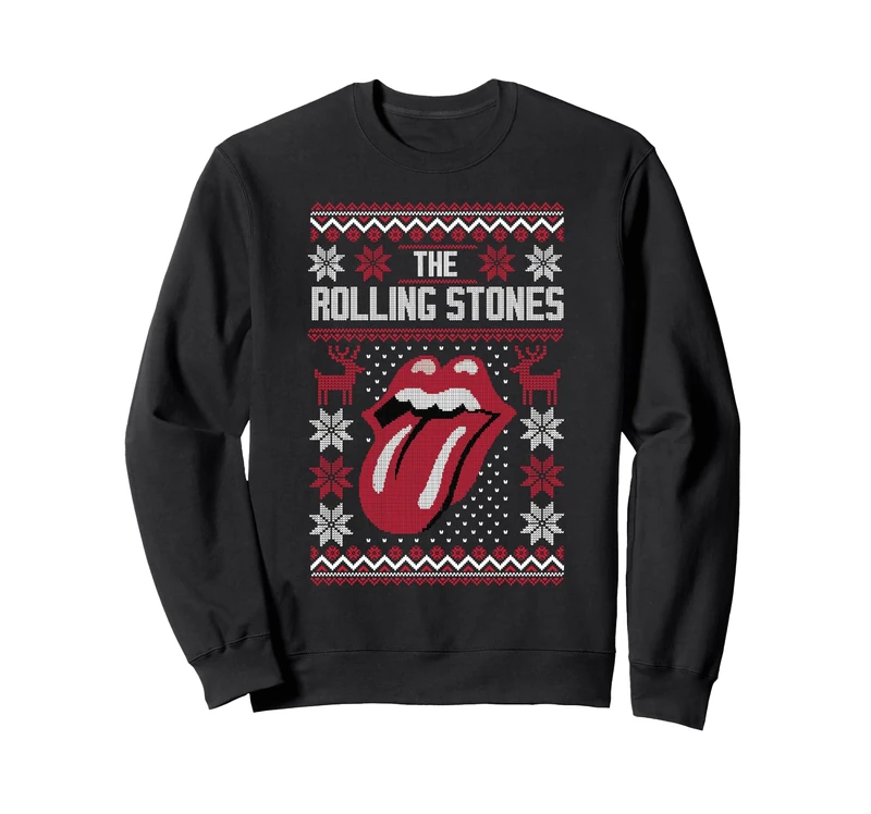 Rolling Stones Official Christmas Sweatshirt