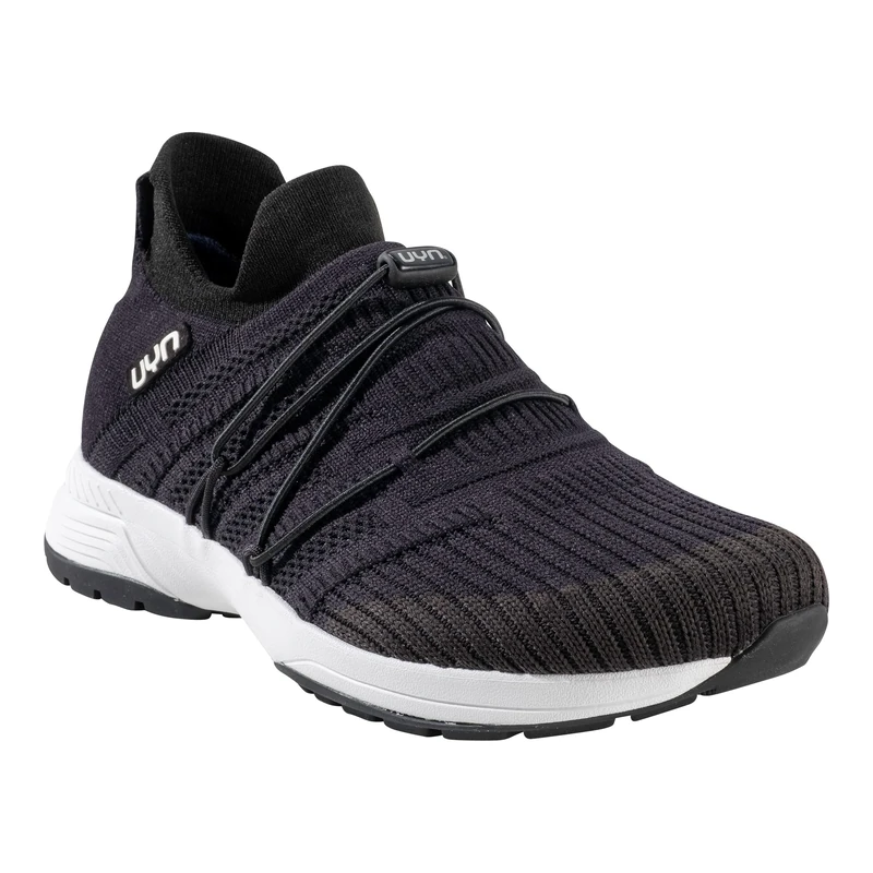 UYN Y100009 Free Flow Tune Sneaker Male Black/Carbon UK 6.5
