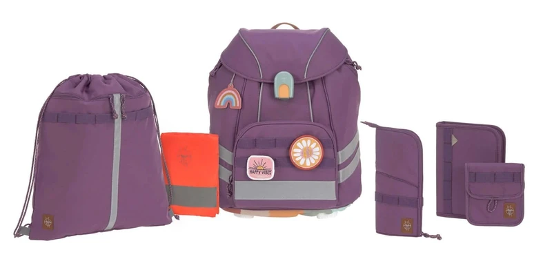 Lässig School Set Unique purple