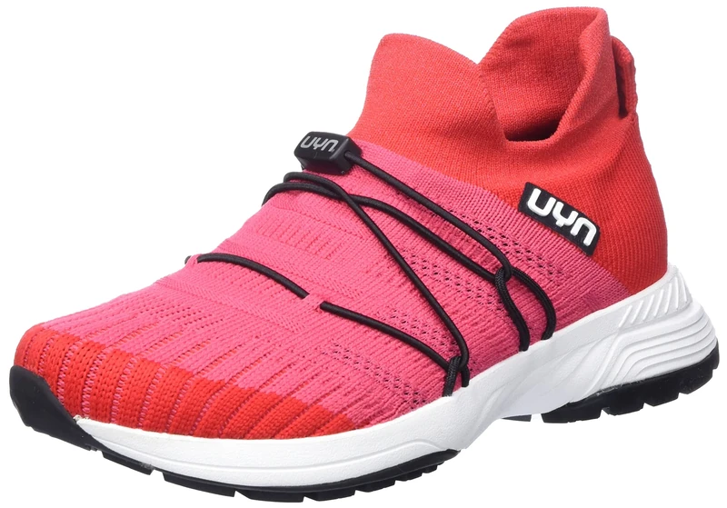 UYN Y100012 Free Flow Tune Sneaker Female Pink/Orange UK 6.5