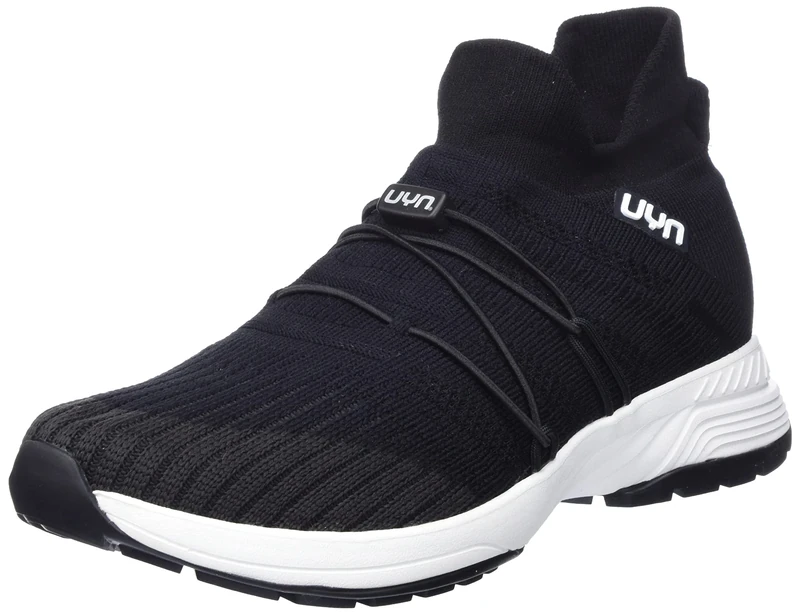 UYN Y100012 Free Flow Tune Sneaker Female Black/Carbon UK 8