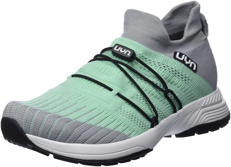 UYN Y100012 Free Flow Tune Sneaker Female Mint/Silver UK 9.5